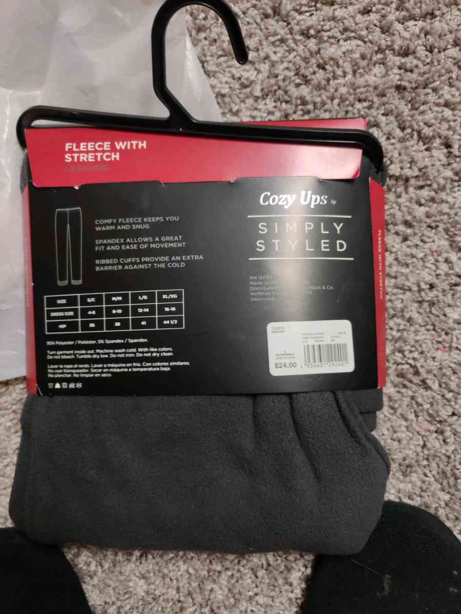 Cozyup Fleece leggings - Gary, Indiana - FleaMarketBay