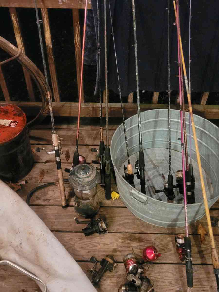 fishing rods and reels - Denton, North Carolina - FleaMarketBay