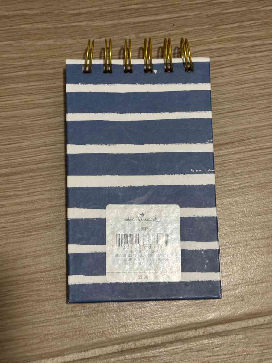 Striped Notepad - Mesa, Arizona - FleaMarketBay