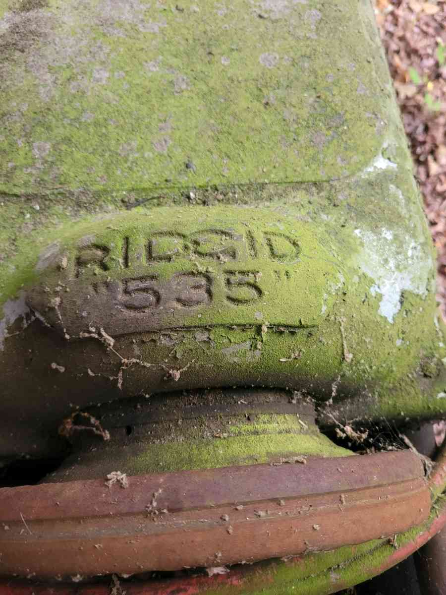 ridgid 535 pipe threader - Denton, North Carolina - FleaMarketBay