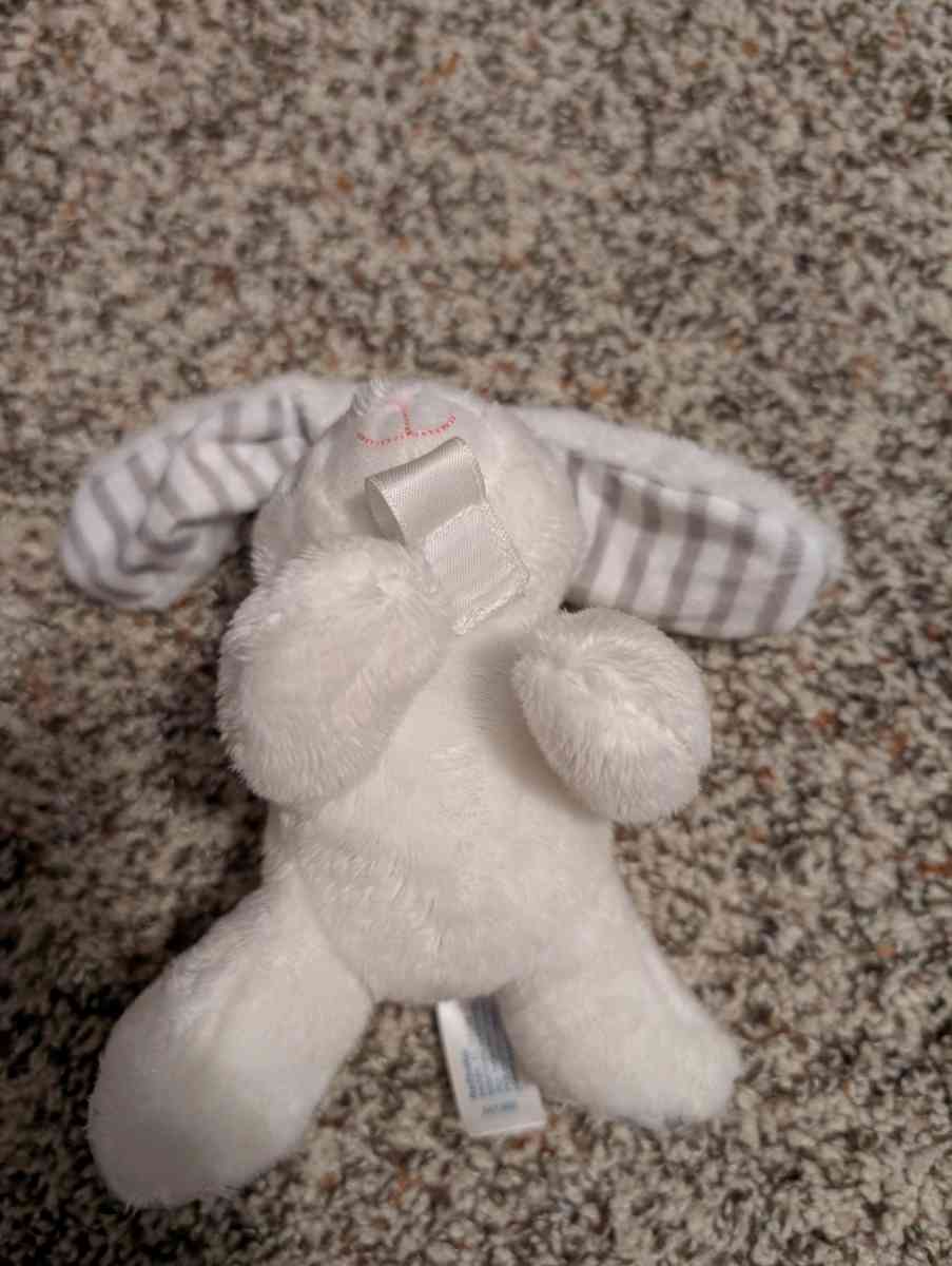 Plush rabbit pacifier holder - Savannah, Georgia - FleaMarketBay