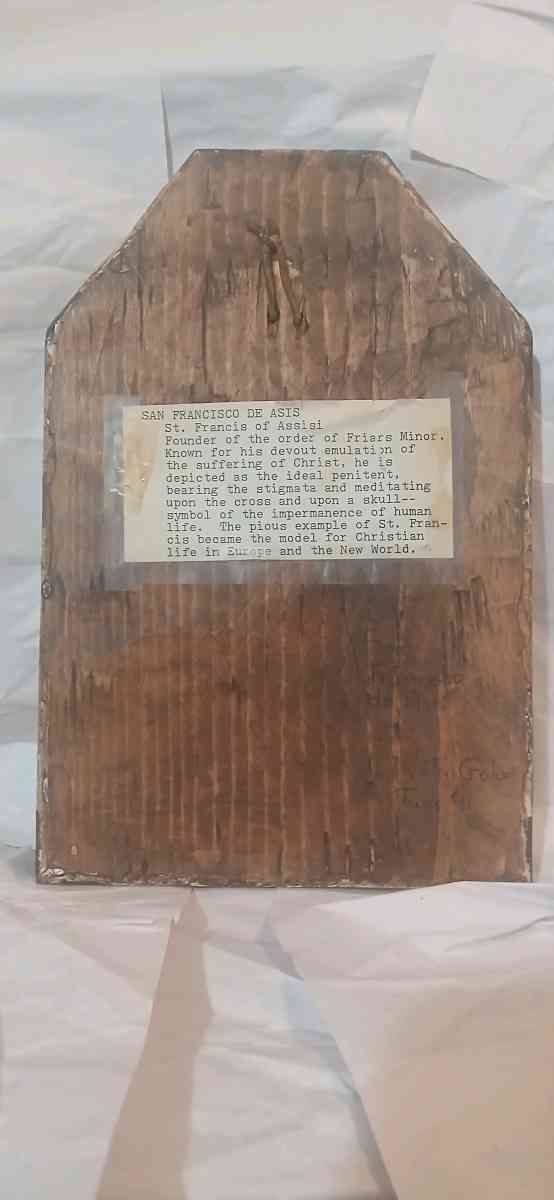 painting folk art Retablo - Albuquerque, New Mexico - FleaMarketBay