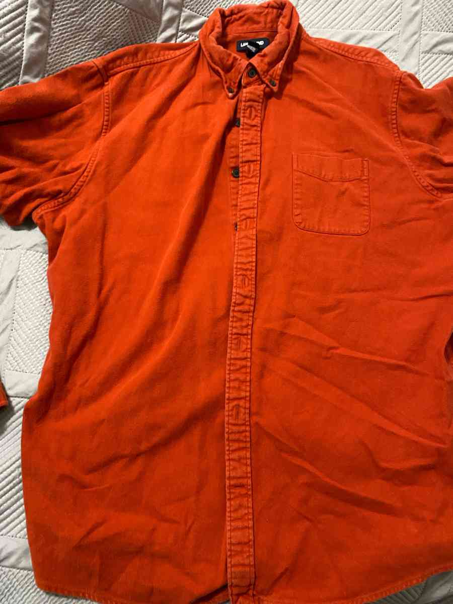 orange flannel - San Diego, California - FleaMarketBay