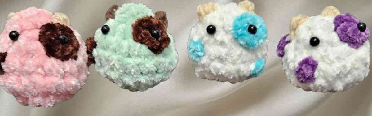 rainbow cows plushie - Mount Pocono, Pennsylvania - FleaMarketBay