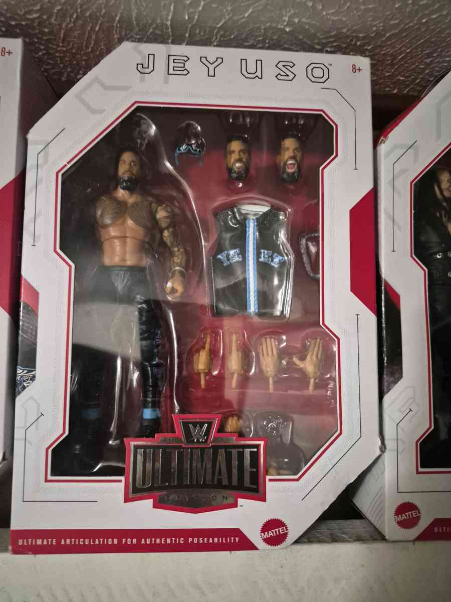 wwe and aew action figures - Highlands, Texas - FleaMarketBay