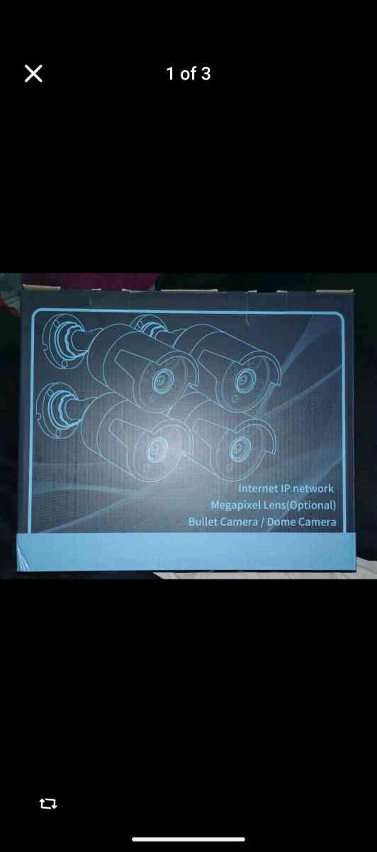 Dual Antennas for WiFi Enhanced AI Human Detected 2K 30MP wi - Herington, Kansas - FleaMarketBay