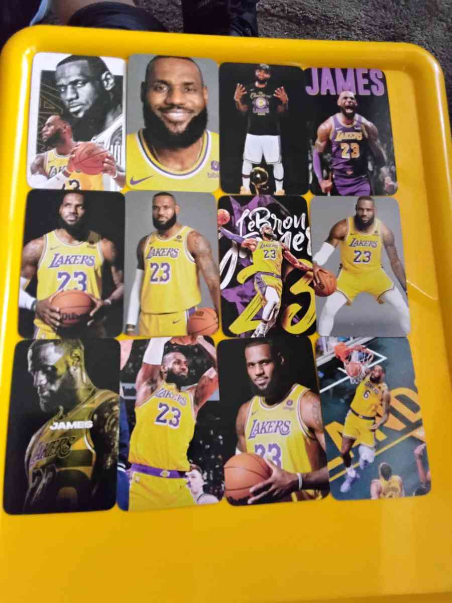 LEBRON JAMES LOMO PICTURE BASKETBALL CARDS LOT 60 - Atlanta, Georgia - FleaMarketBay