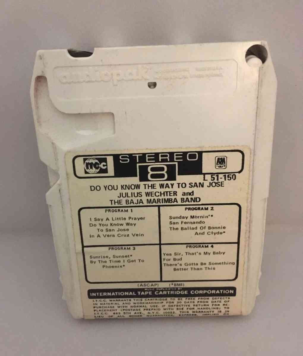 Baja Marimba Band Do You Know The Way To San Jose used see d - Piscataway, New Jersey - FleaMarketBay