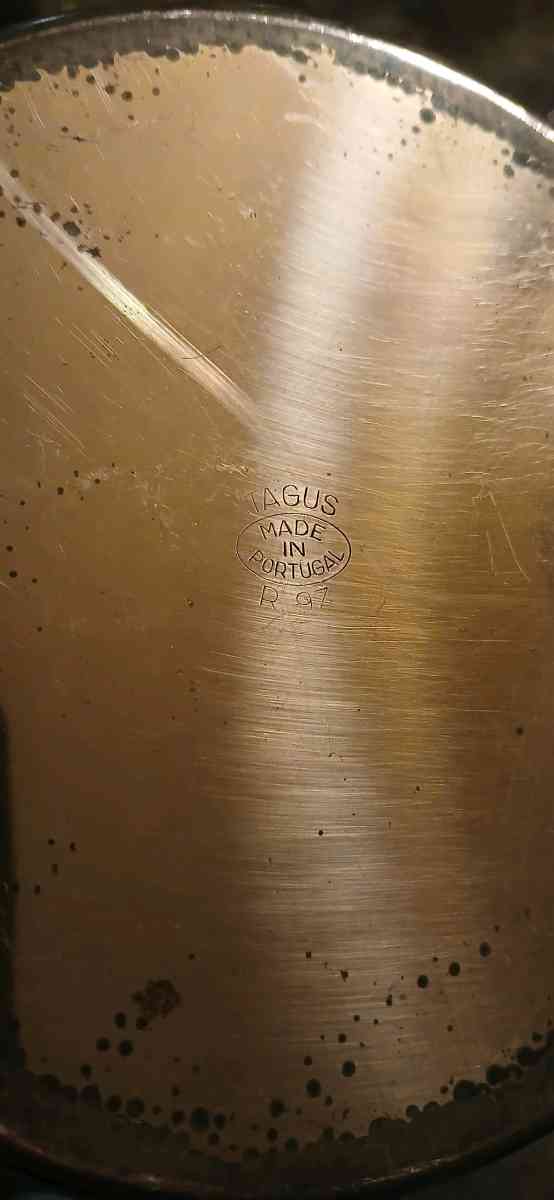 solid copper cups and a coffee pot - Jacksonville, Arkansas - FleaMarketBay