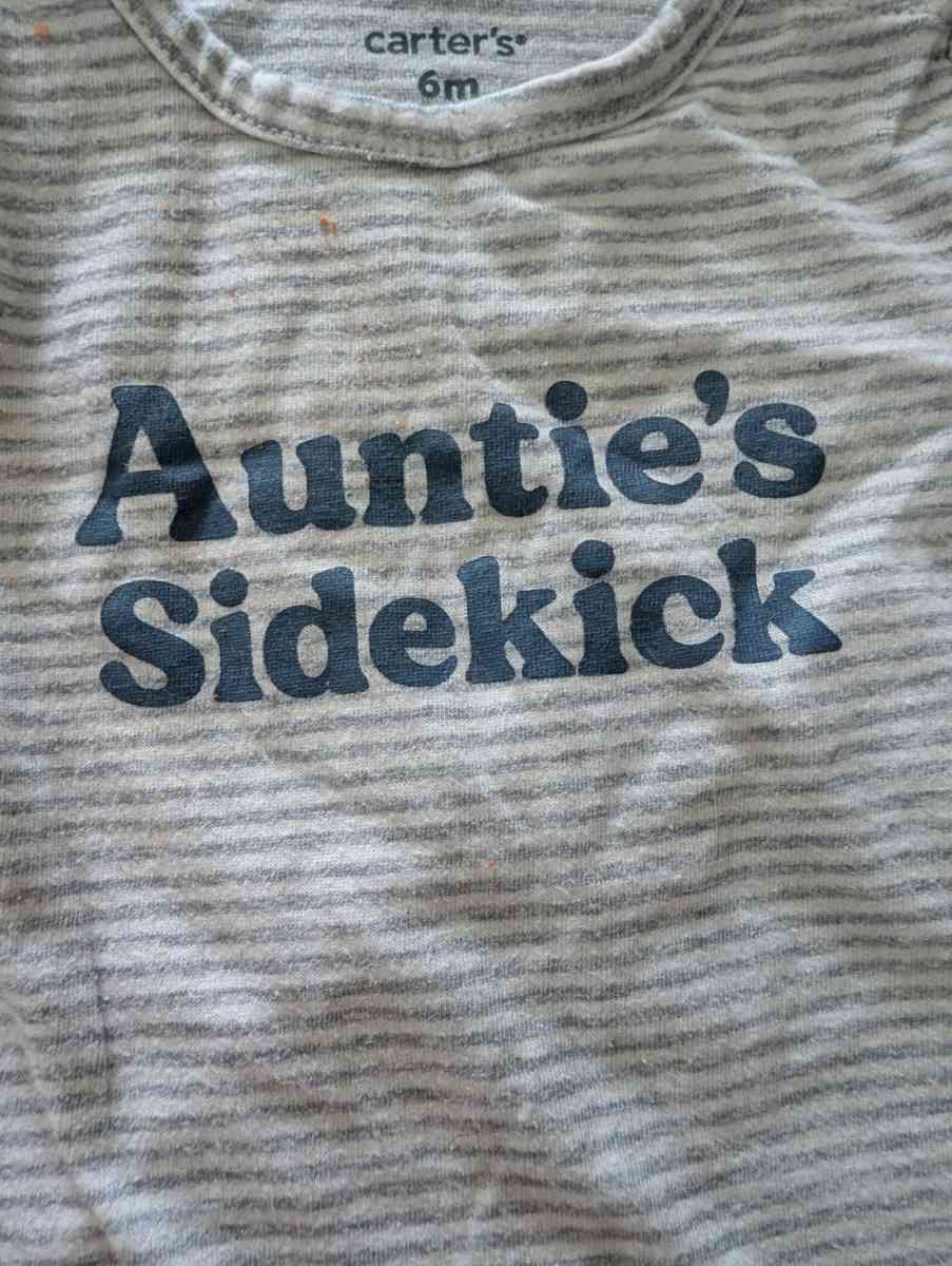 Aunties sidekick baby onesie - Savannah, Georgia - FleaMarketBay