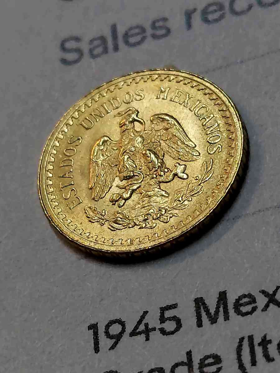 MEXICO 22K GOLD COIN - Brooklyn, New York - FleaMarketBay