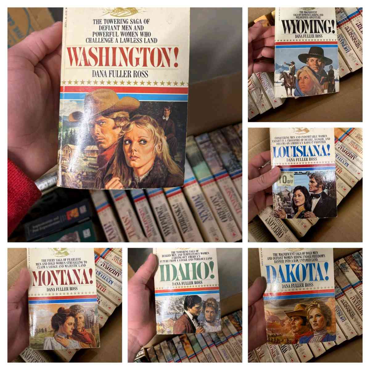 wagons West series 21 books - Littleton, Colorado - FleaMarketBay