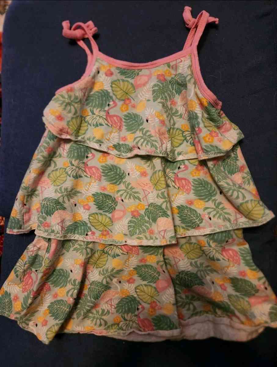 Girl dress with flamingos - Savannah, Georgia - FleaMarketBay