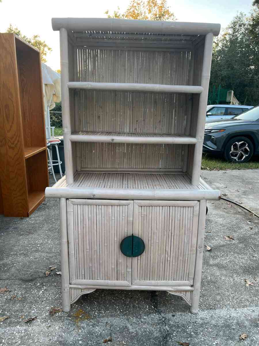 Vintage Bamboo Hutch - Hudson, Florida