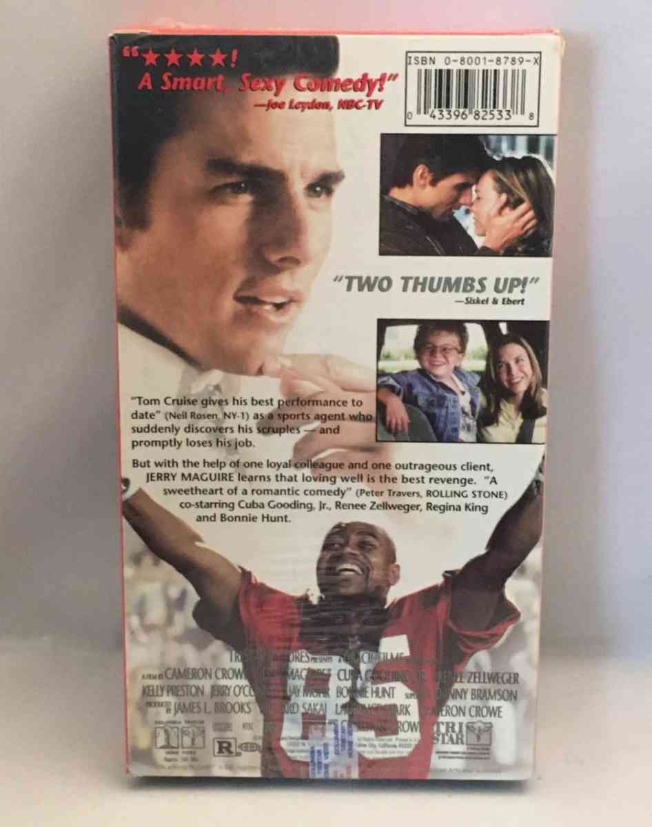 Jerry Maguire VHS 1997 SEALED See description below for deta - Piscataway, New Jersey - FleaMarketBay
