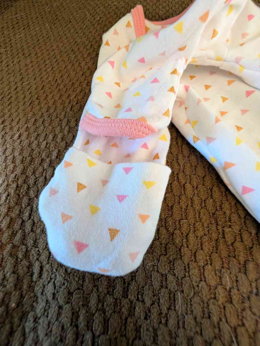 Infant gown with pink and yellow accents - Savannah, Georgia - FleaMarketBay