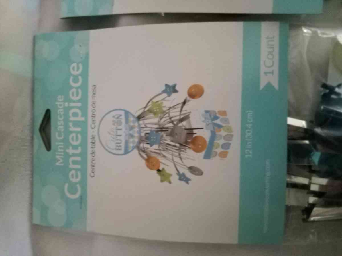 5x boy birthday table top center peaces - Saint Joseph, Michigan