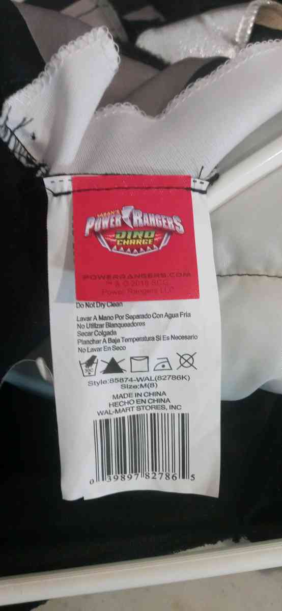 Youth Power Ranger Dino Force Costume Medium - Dane, Wisconsin - FleaMarketBay