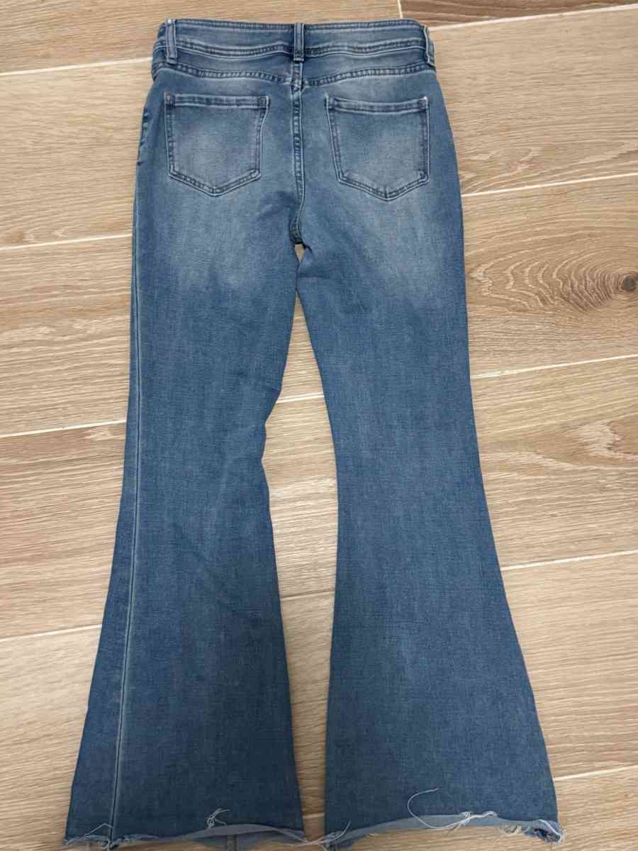 Womens High Rise Rewash Denim Flare Jeans - Mesa, Arizona - FleaMarketBay