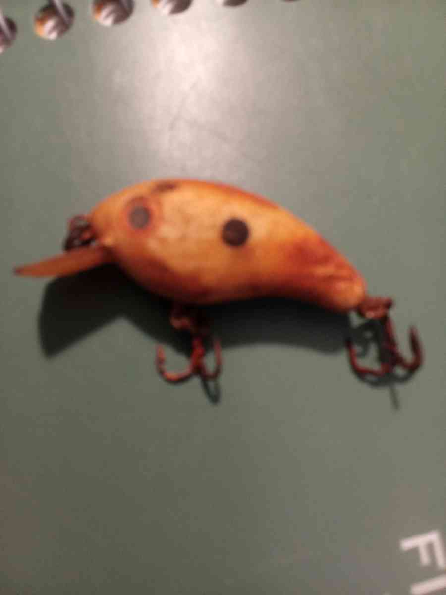 1920s era wooden fishing lure - Atoka, Tennessee