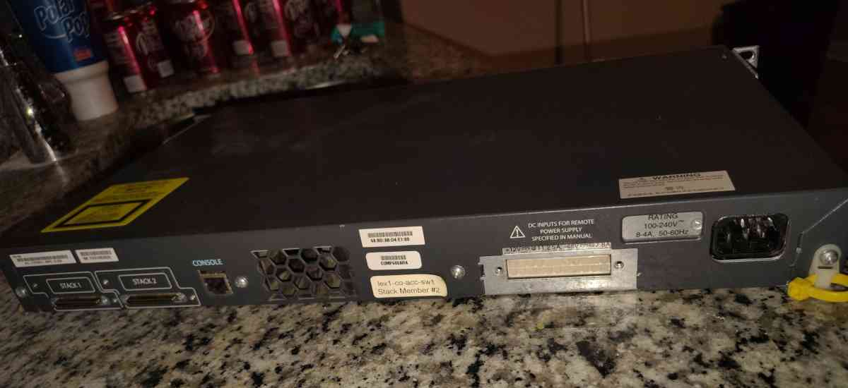 Cisco Catalyst 3750V248PS PoE Switch - Oxford, Alabama - FleaMarketBay