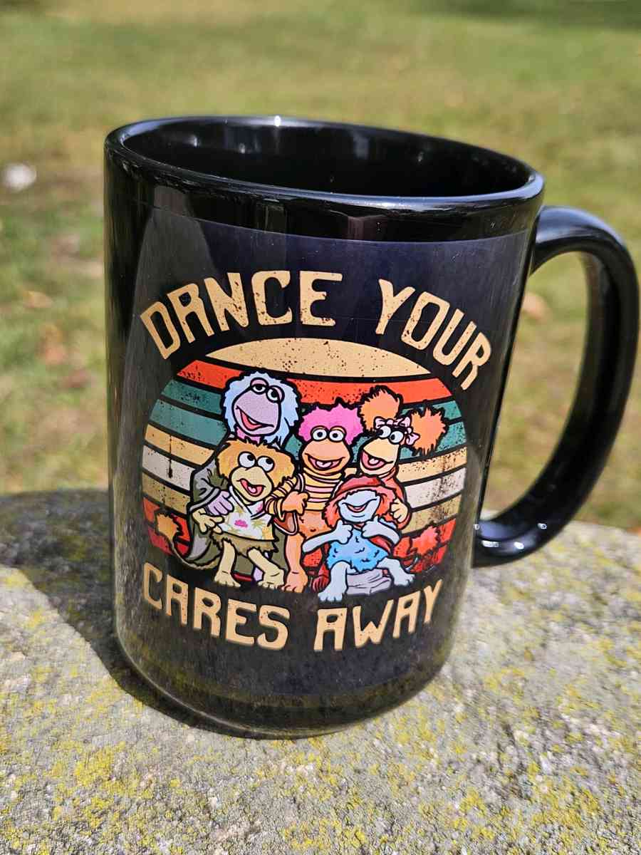 Fraggle Rock Dance Your Cares Away Mug - Wyoming, Michigan