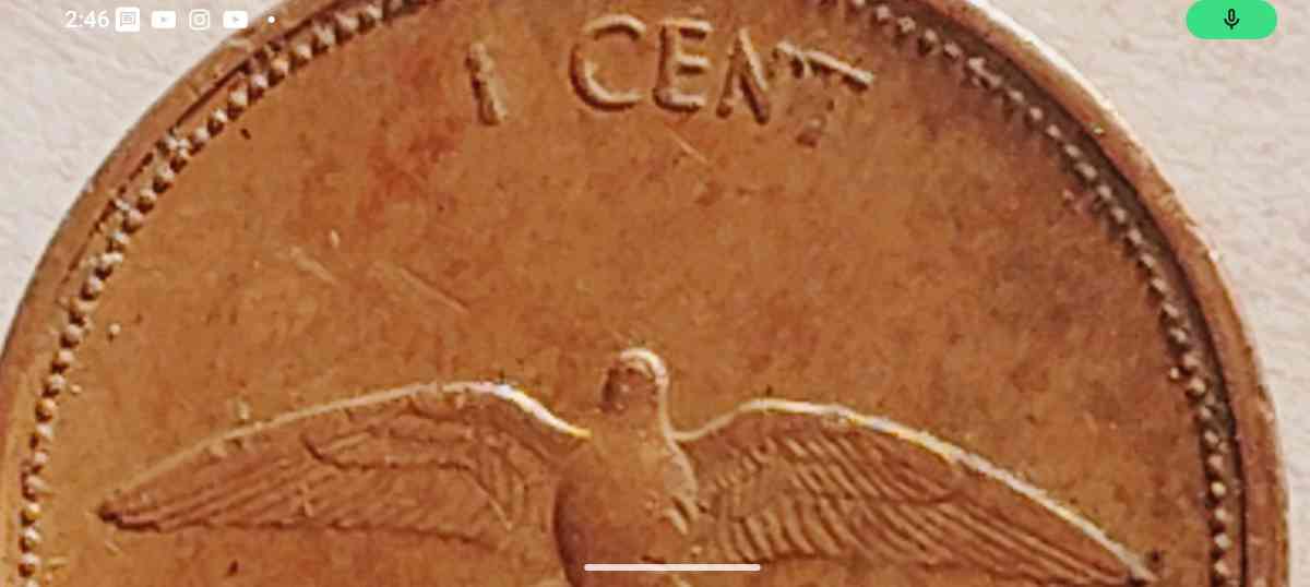 1967 Canada Confederation 100th Anniversary cent w errors - Philadelphia, Pennsylvania - FleaMarketBay