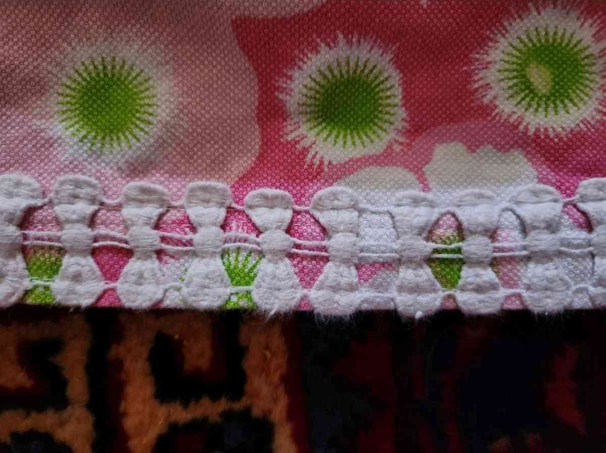 Girl pink dress with green accents - Savannah, Georgia - FleaMarketBay