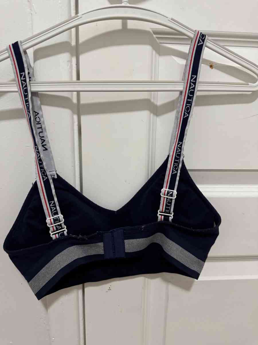 Nautica Navy Blue Sports Bra with Logo Straps - Mesa, Arizona - FleaMarketBay