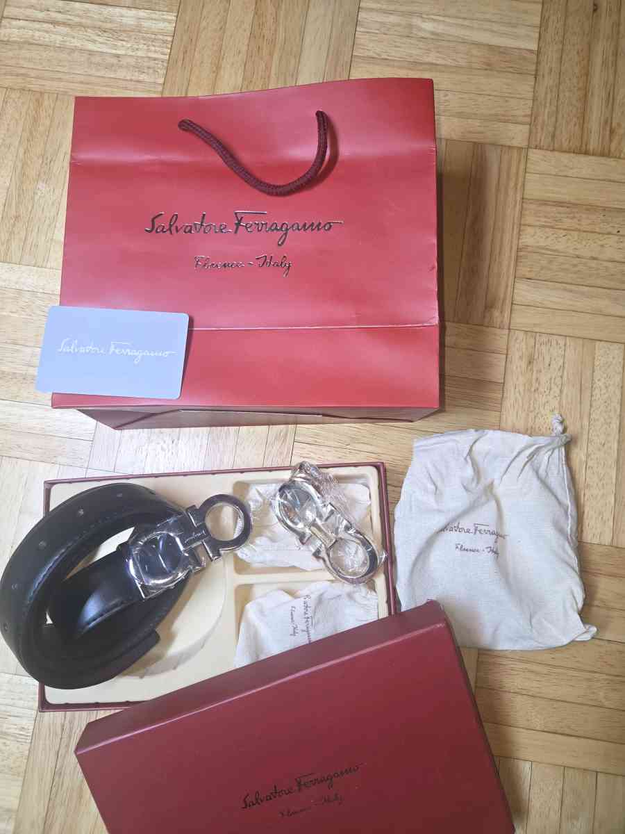 Salvatore Ferragamo luxurious man belt - Clayton, California - FleaMarketBay
