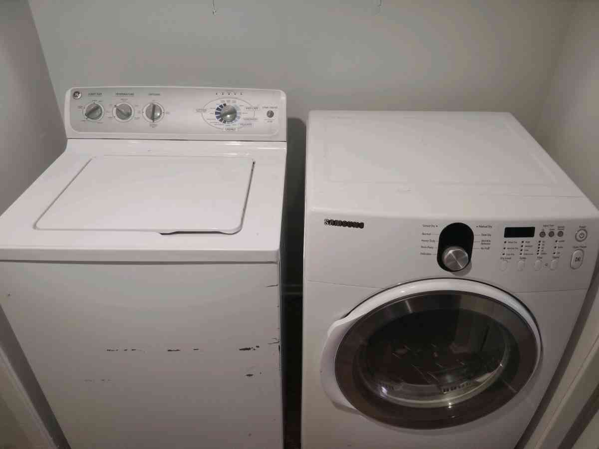 GE Washer and SAMSUNG Dryer NEED THEM GONE TODAY