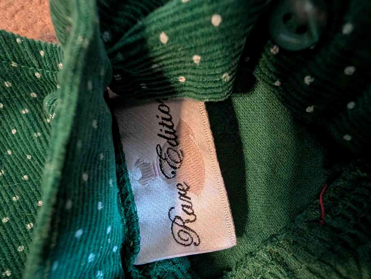 Girl Christmas dress with ginger bread girls - Savannah, Georgia - FleaMarketBay