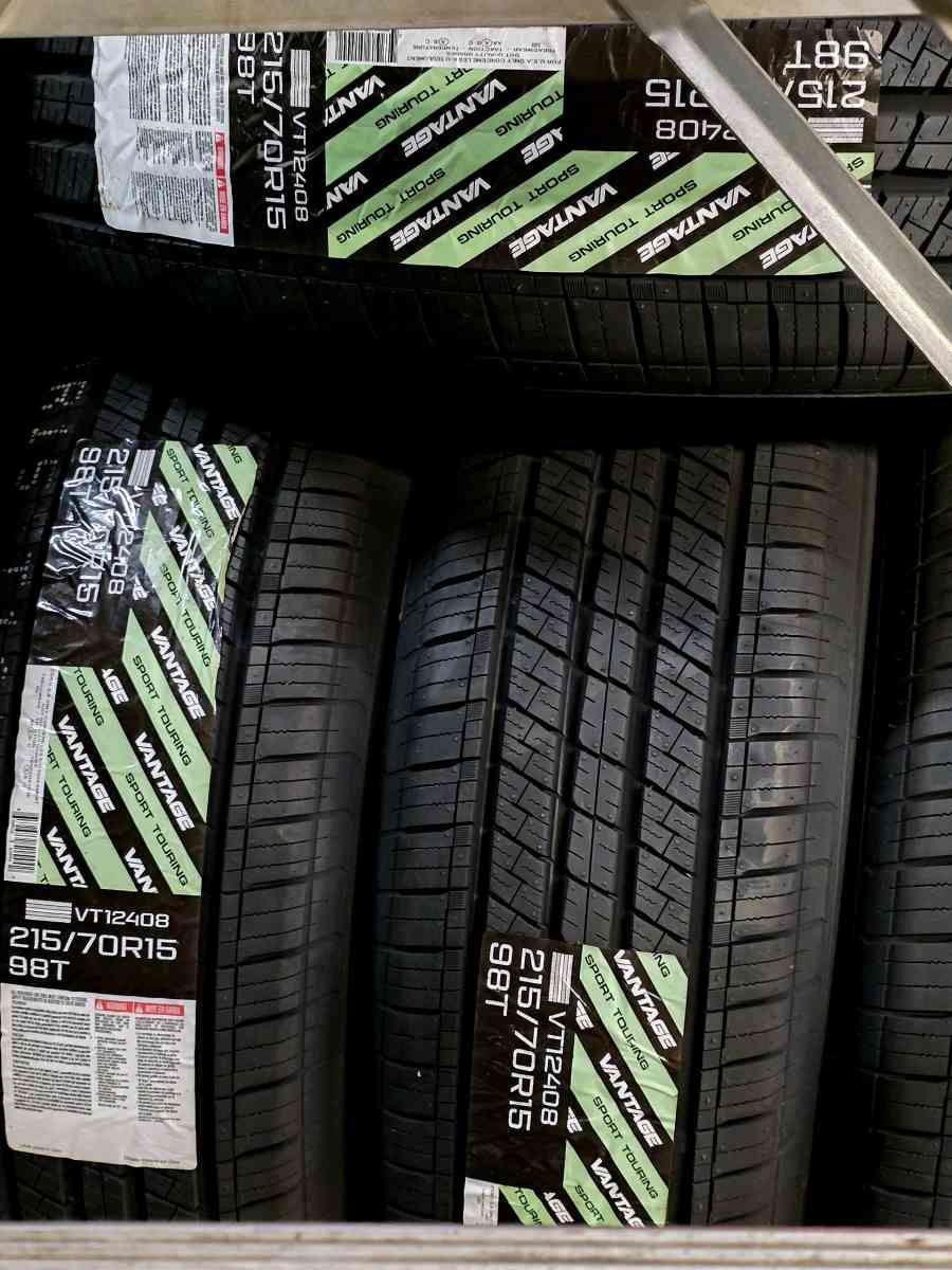 New Vantage Sport Touring Tires  21570R15 98T - Los Angeles, California - FleaMarketBay