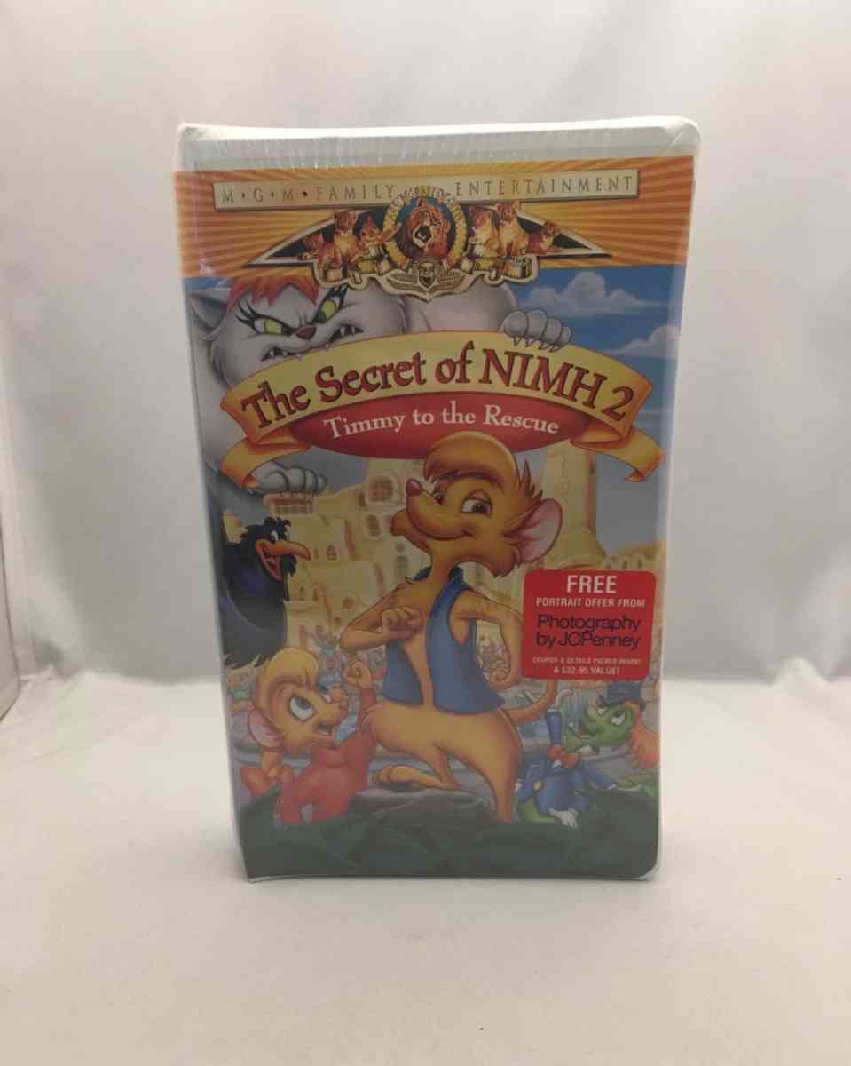 The Secret of NIMH  Sequel VHS 1994 used good condition see - Piscataway, New Jersey - FleaMarketBay