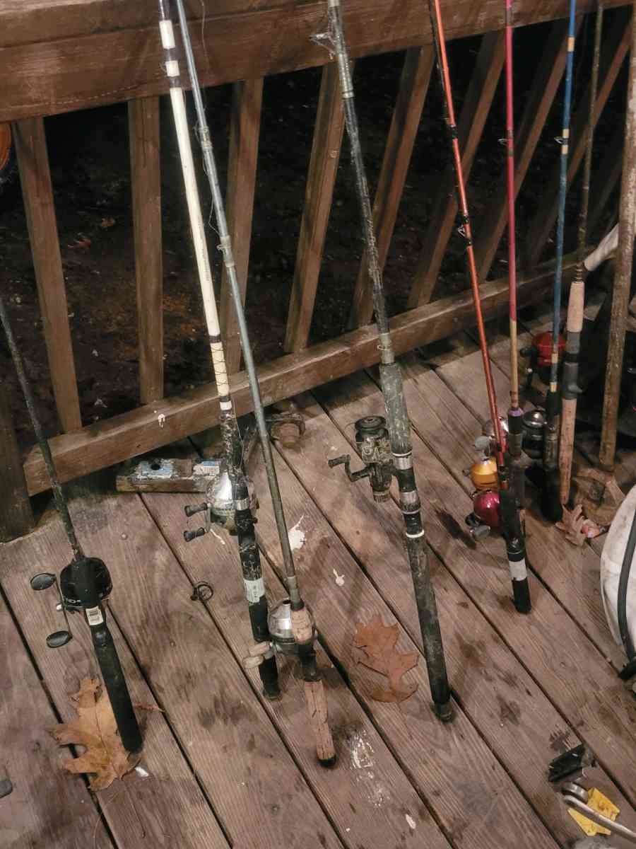 fishing rods and reels - Denton, North Carolina - FleaMarketBay