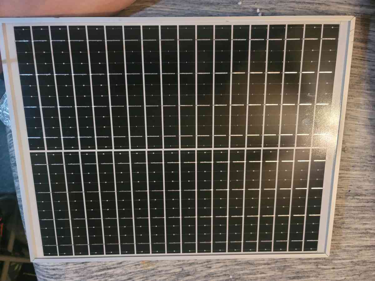 Small solar panel