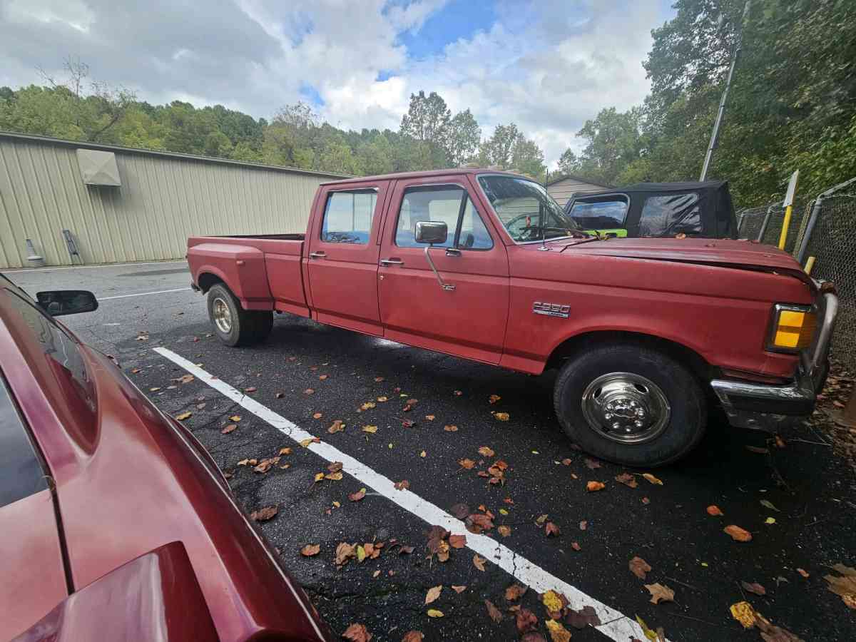 1991 ford f350 75 gas dually