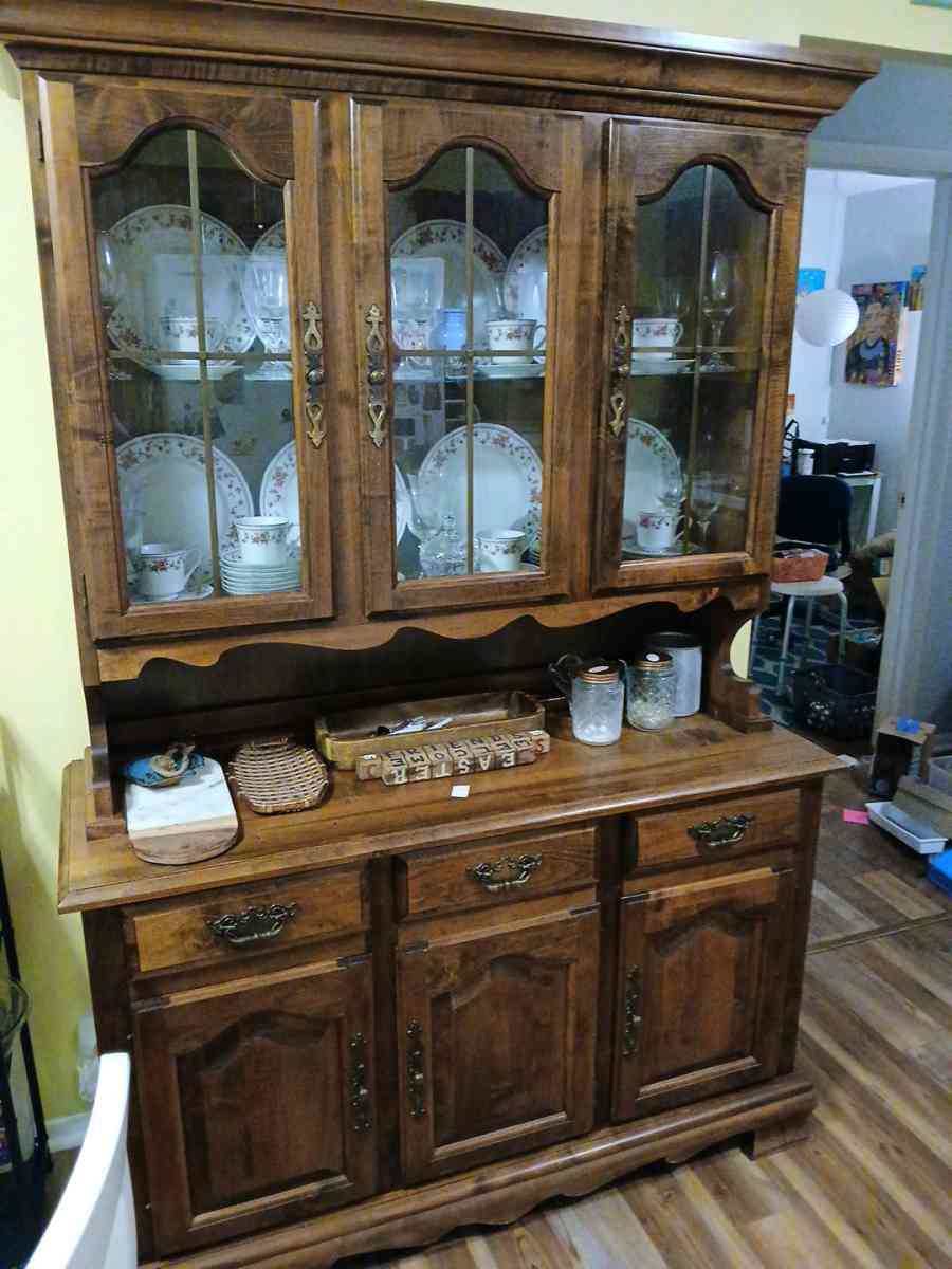 Oak China Cabinet