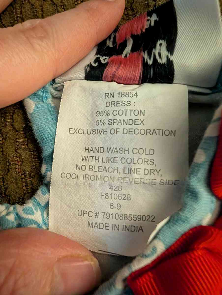 Winter Christmas baby dress - Savannah, Georgia - FleaMarketBay