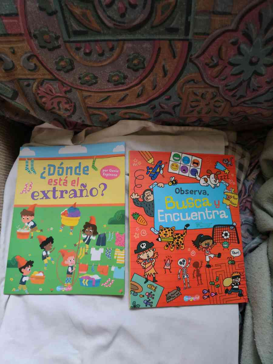 Activity libros en EspanolSpanish activity books