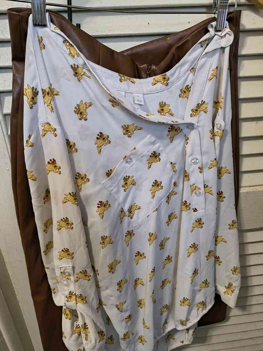 brown 2XL skirt and top - Cherry Hill, New Jersey - FleaMarketBay