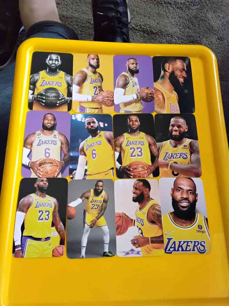 LEBRON JAMES LOMO PICTURE BASKETBALL CARDS LOT 60 - Atlanta, Georgia