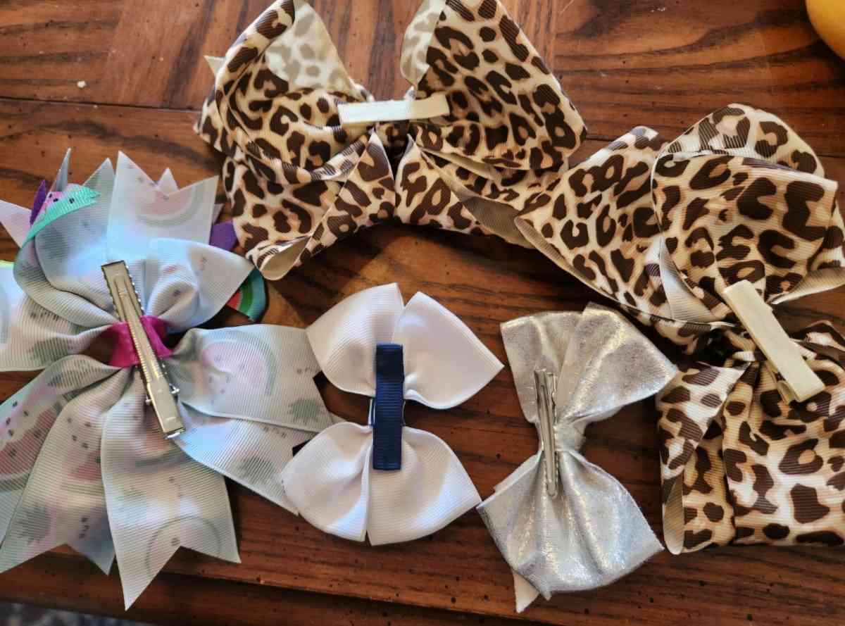 5 girl hair bows - Savannah, Georgia - FleaMarketBay