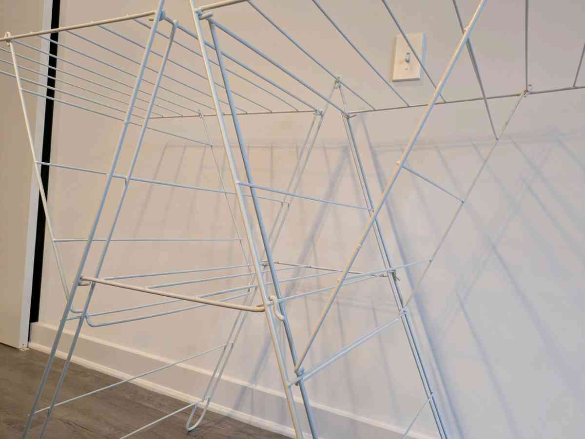 IKEA FROST White Foldable Clothes Drying Rack - Chicago, Illinois - FleaMarketBay