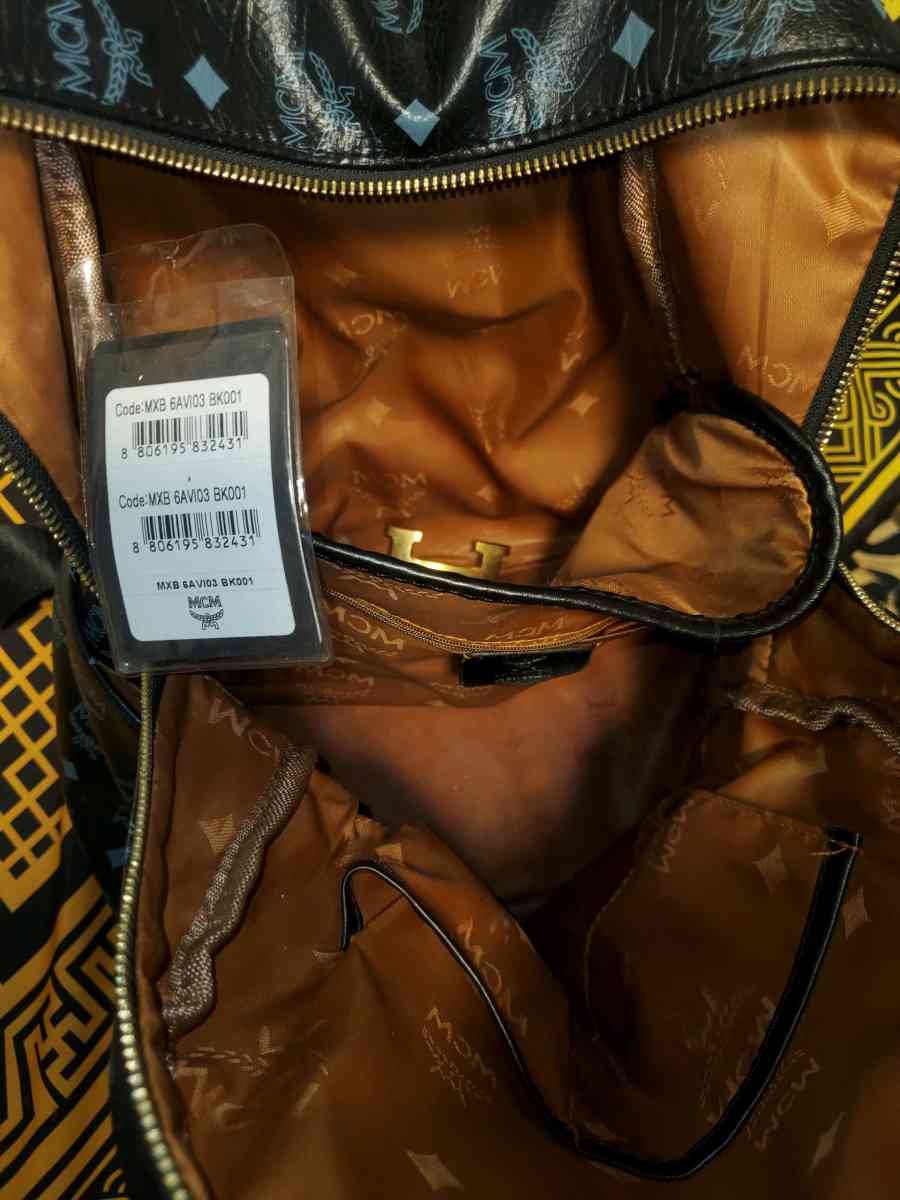 Mcm backpack black and gold - Chester, Virginia - FleaMarketBay