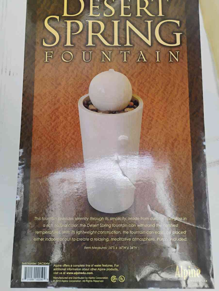 Desert Spring Fountains - Madison, Alabama - FleaMarketBay