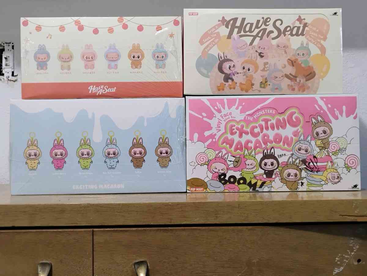 Labubus gen 1 and gen 2 - Sioux City, Iowa - FleaMarketBay