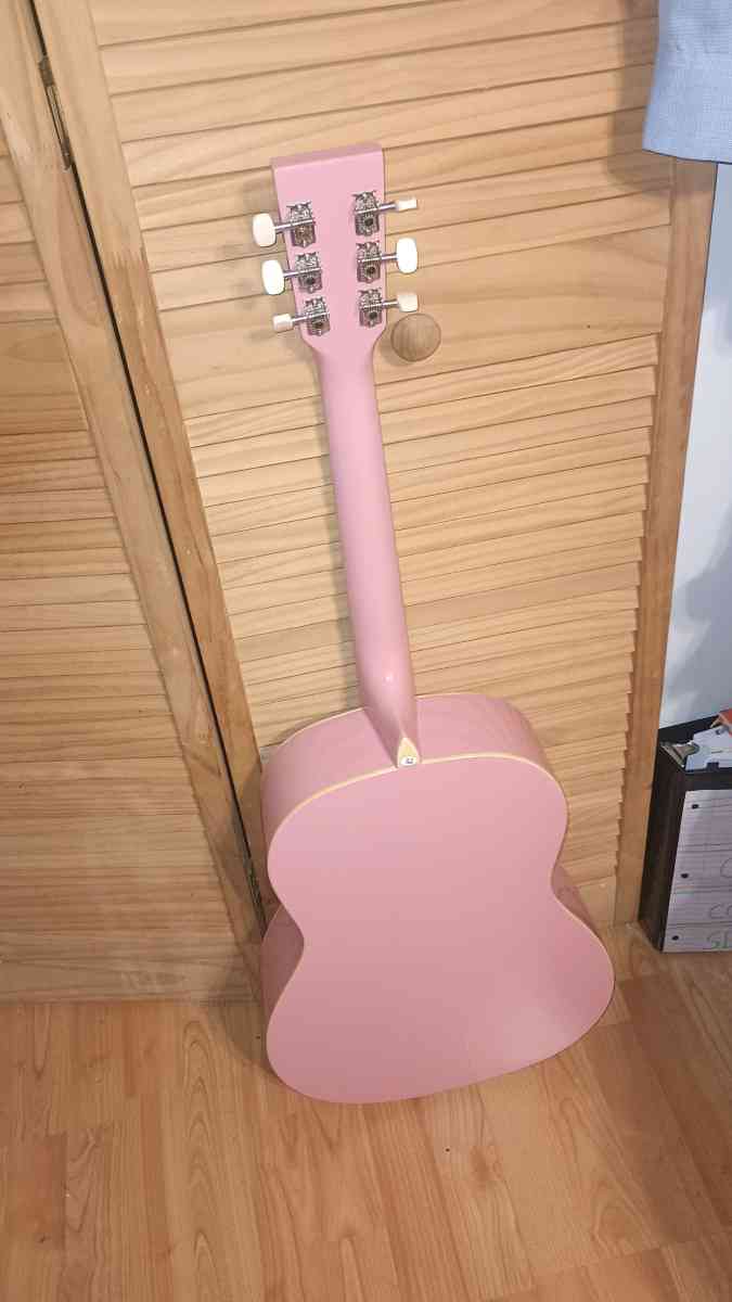 Pink Guitar with Case and Tools - Westlake, Louisiana - FleaMarketBay