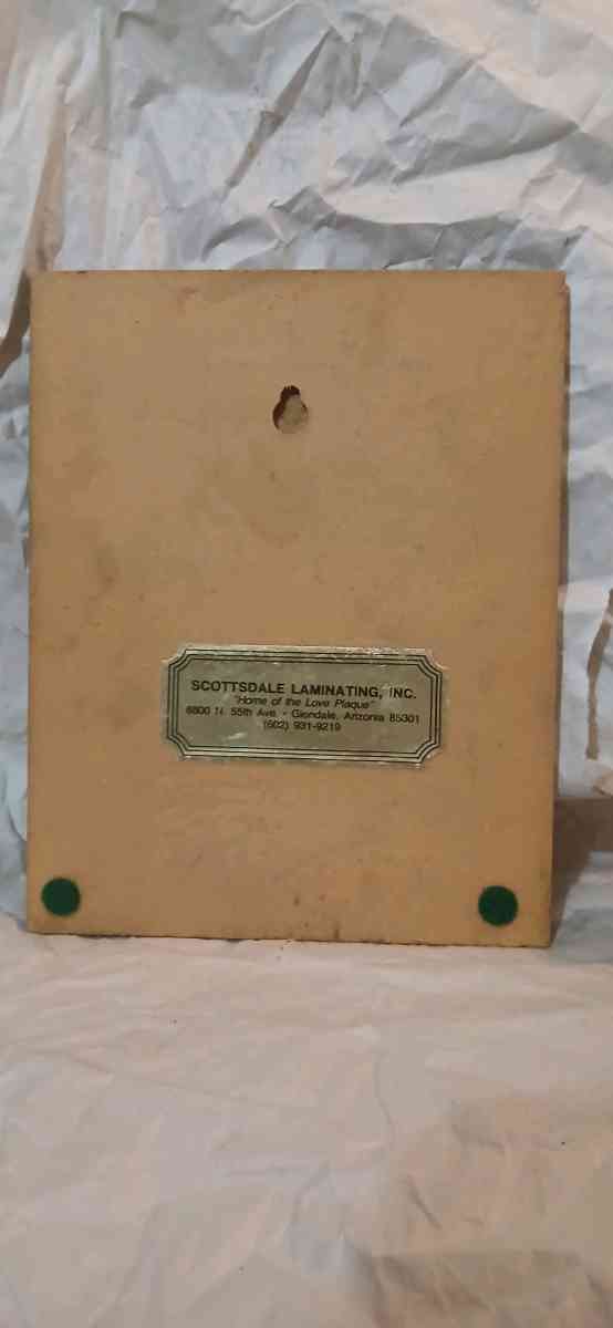 plaque - Albuquerque, New Mexico - FleaMarketBay