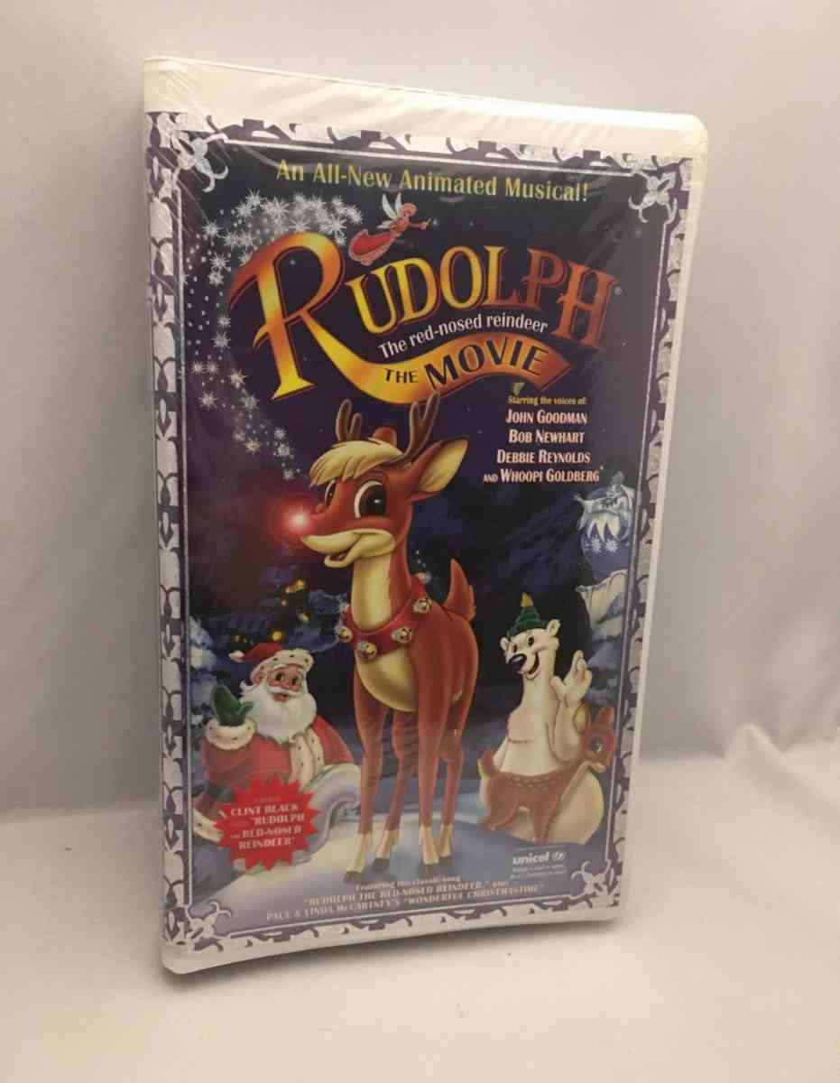 Rudolph the RedNosed Reindeer The Movie VHS 1998 SEALED see